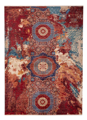 Tapis design - 233 x 169 cm - multicolore