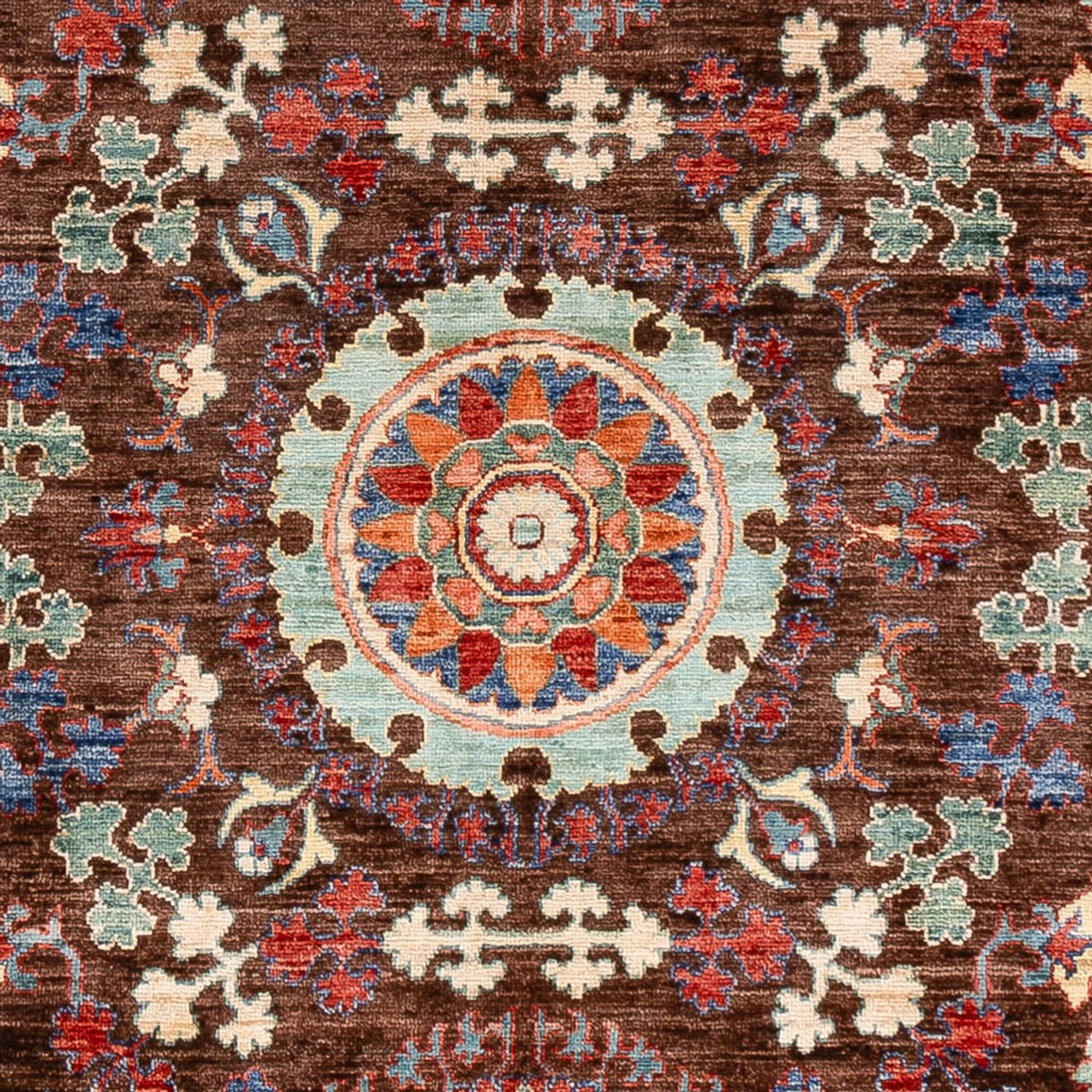 Tapis Ziegler - Ariana - 251 x 192 cm - marron foncé
