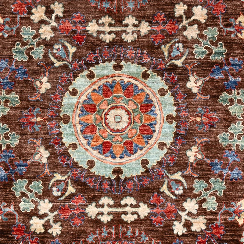 Tapis Ziegler - Ariana - 251 x 192 cm - marron foncé