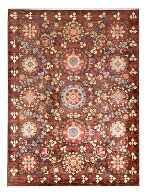 Tapis Ziegler - Ariana - 244 x 191 cm - marron foncé