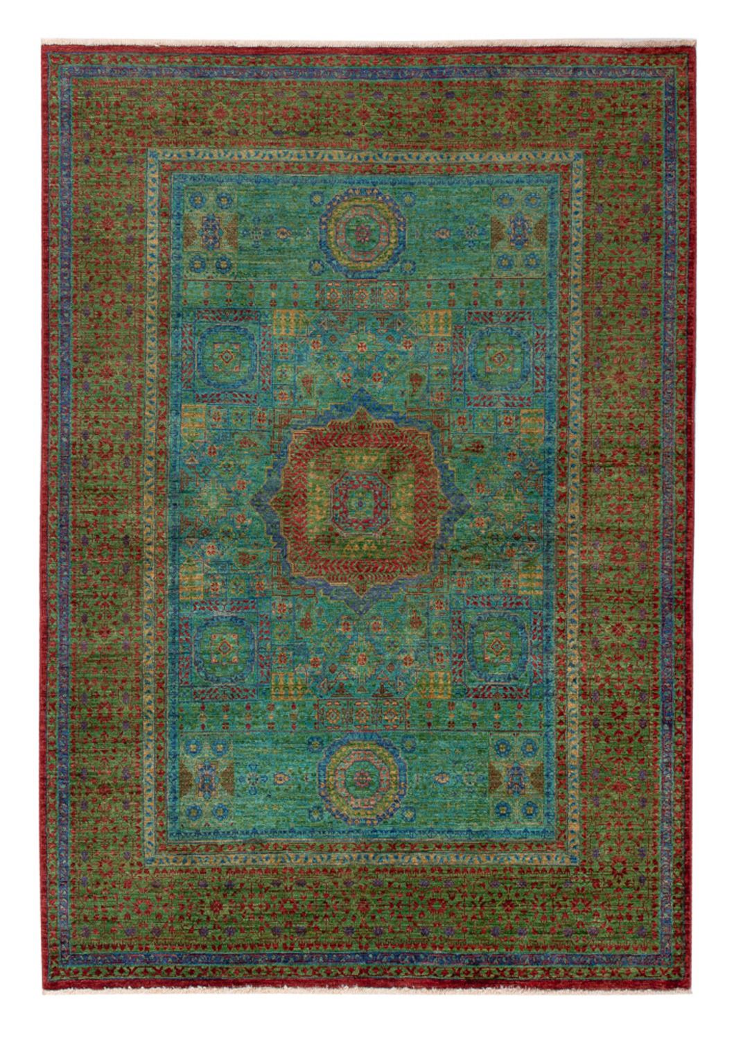 Tapis Ziegler - Ariana - 207 x 151 cm - vert