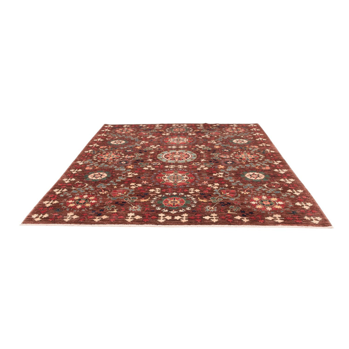 Tapis Ziegler - Ariana - 244 x 193 cm - marron foncé