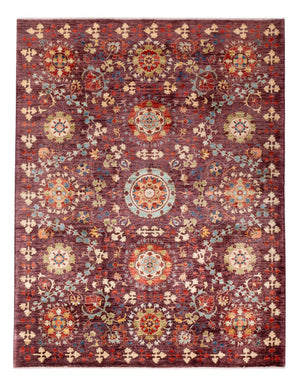 Tapis Ziegler - Ariana - 234 x 190 cm - marron foncé