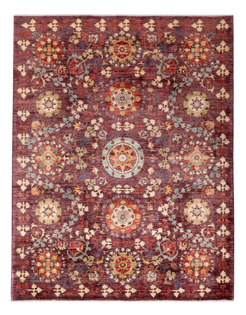 Tapis Ziegler - Ariana - 234 x 190 cm - marron foncé