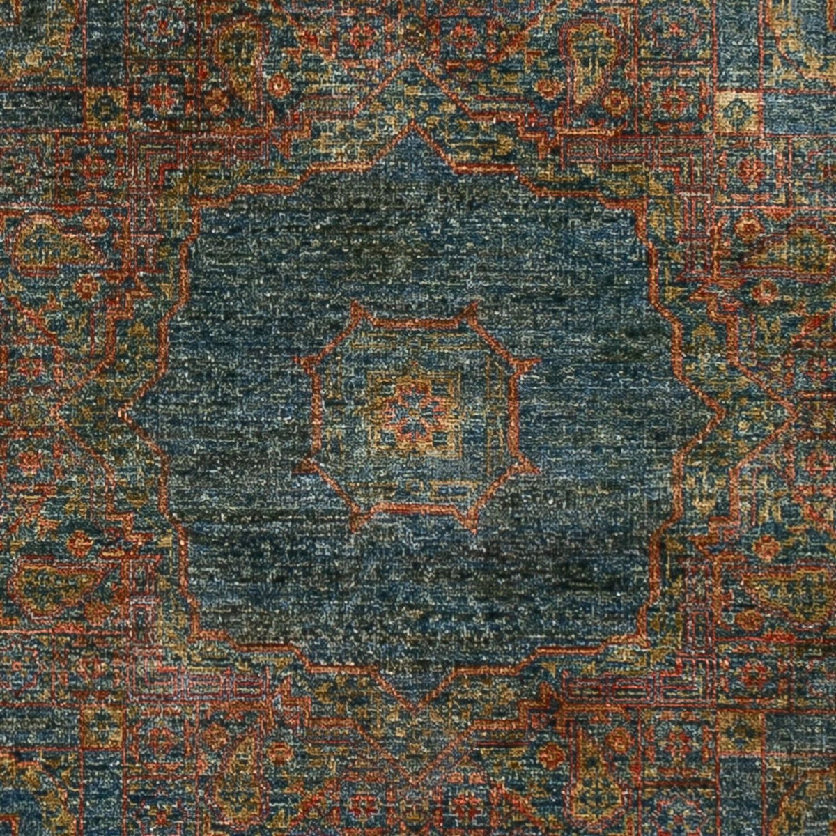 Tapis Ziegler - Ariana - 201 x 153 cm - bleu de mer