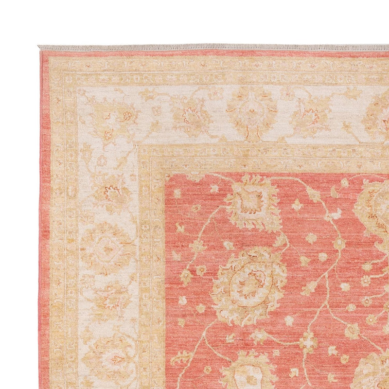 Tapis Ziegler - 296 x 254 cm - rouge clair