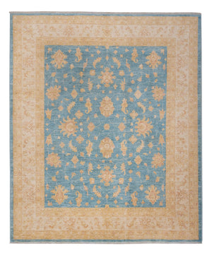 Tapis Ziegler - 300 x 251 cm - bleu clair