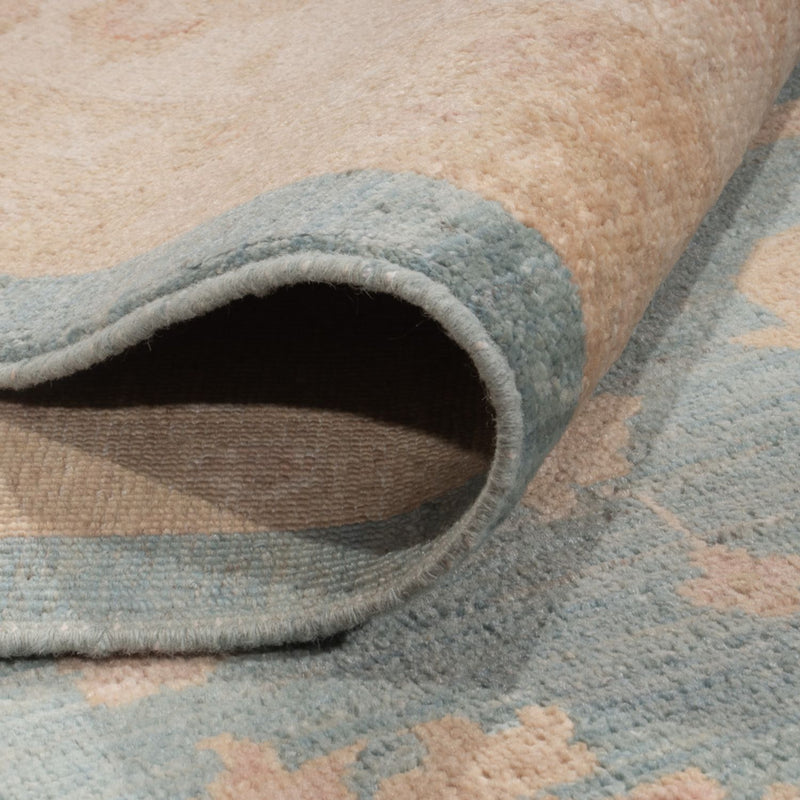 Tapis Ziegler - 300 x 251 cm - bleu clair