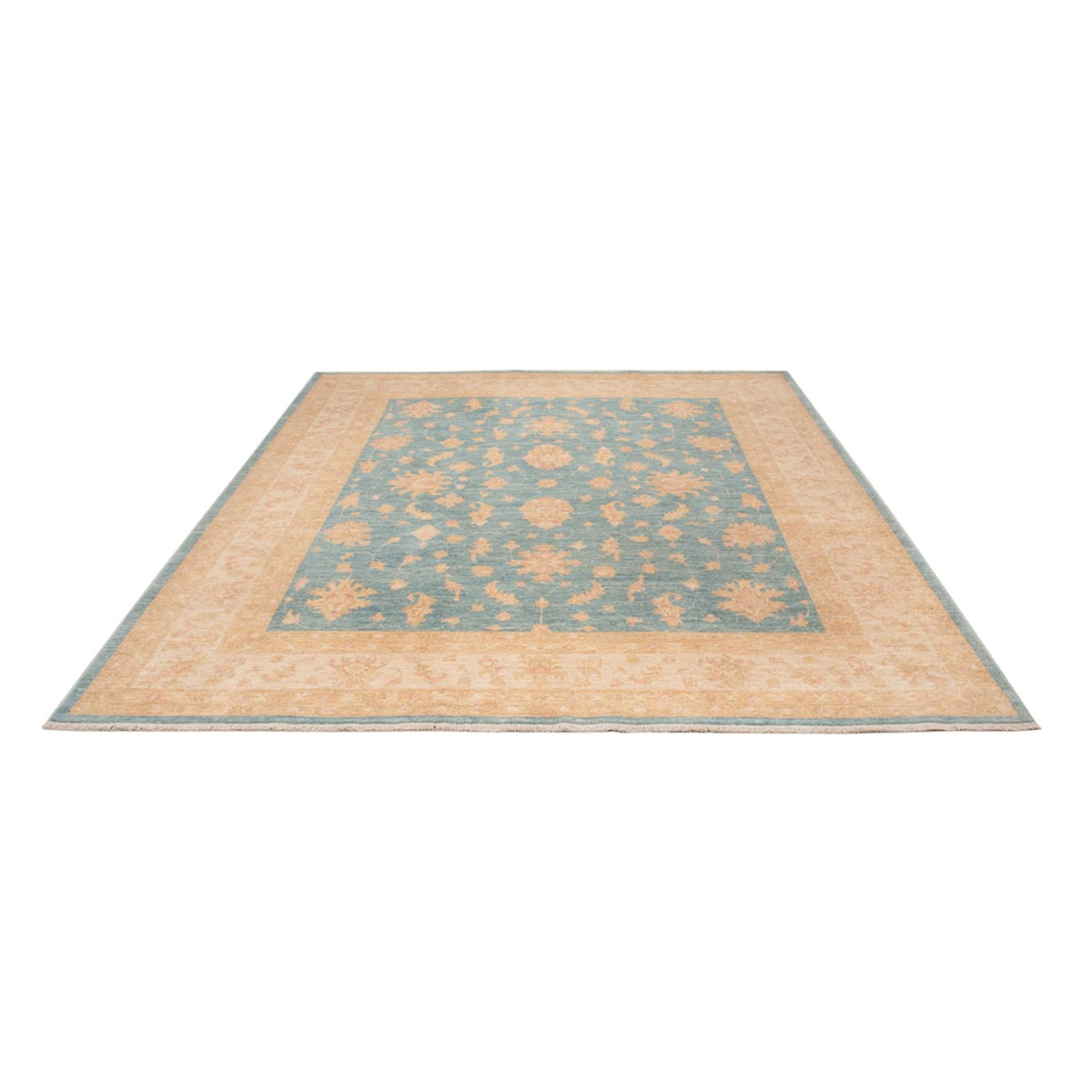 Tapis Ziegler - 300 x 251 cm - bleu clair