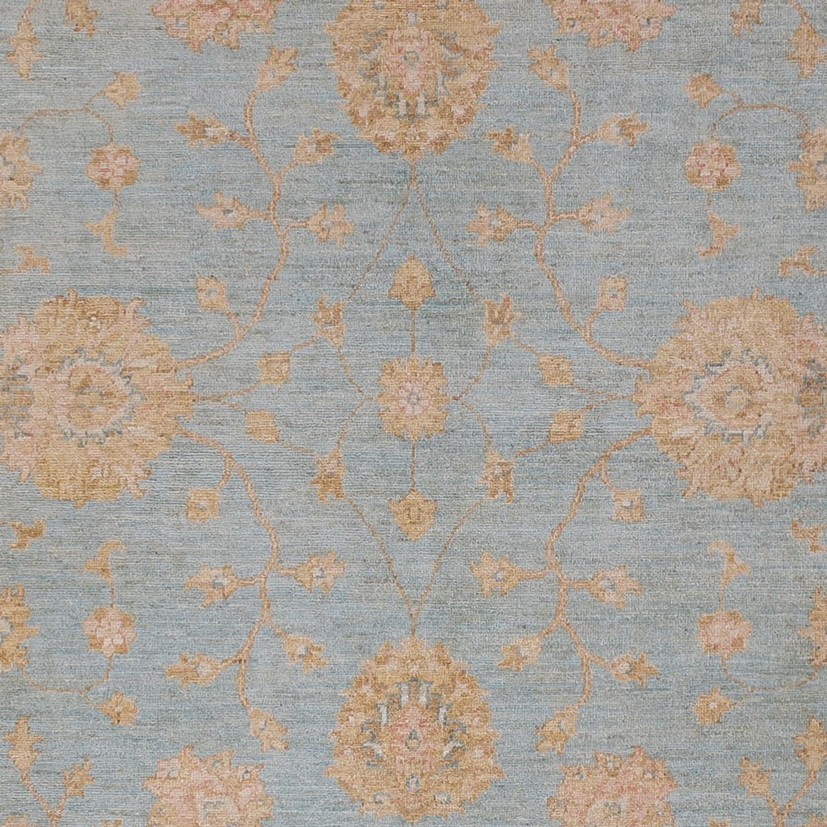 Tapis Ziegler - 298 x 254 cm - turquoise