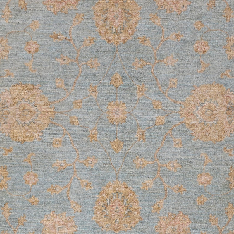 Tapis Ziegler - 298 x 254 cm - turquoise