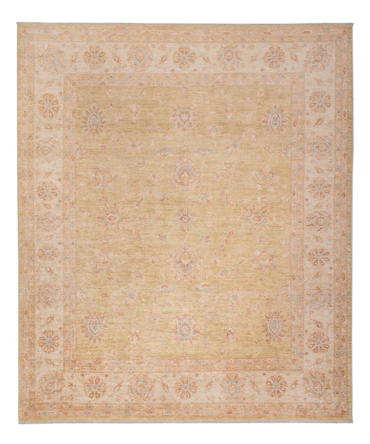 Tapis Ziegler - 306 x 257 cm - vert olive