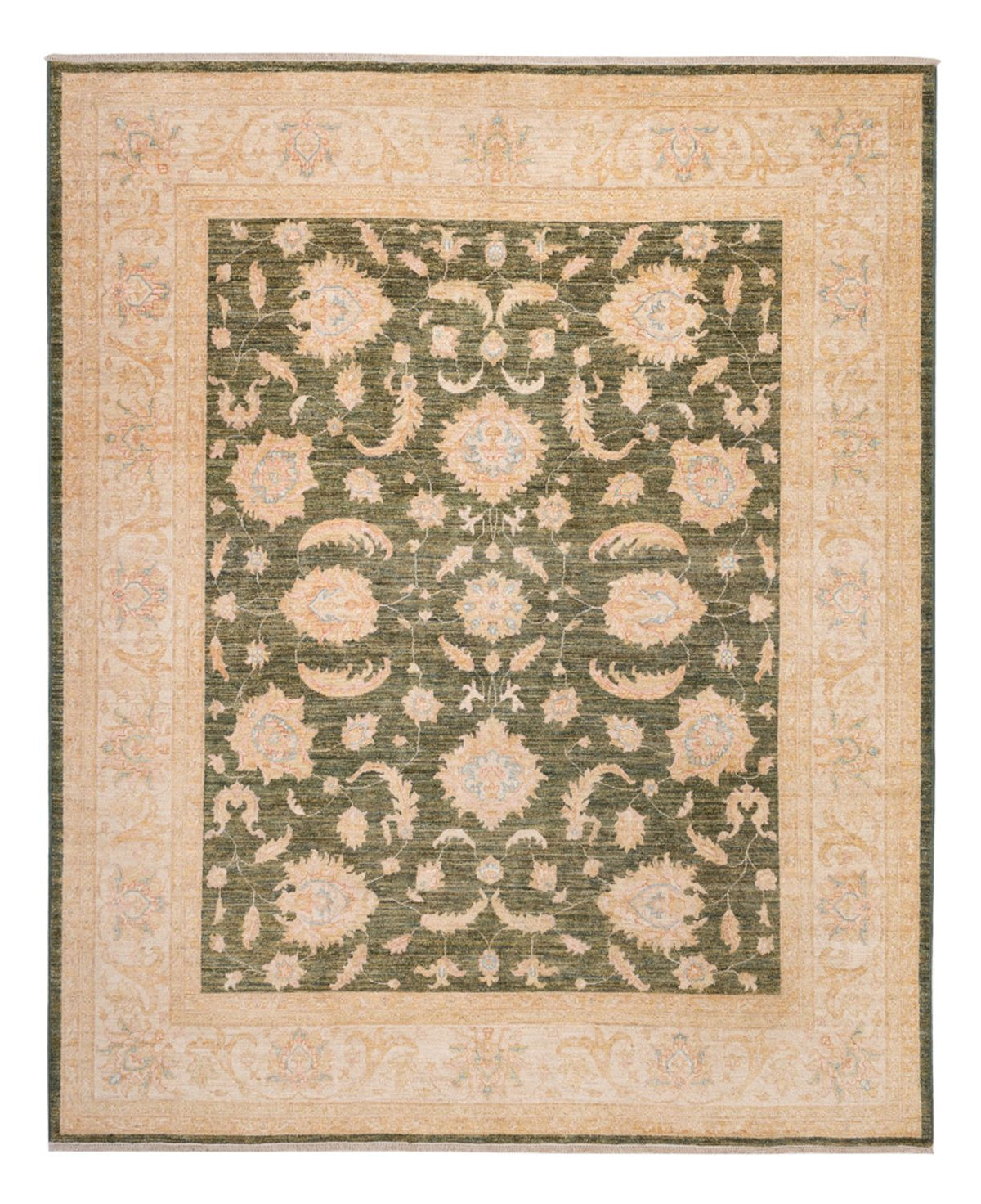 Tapis Ziegler - 299 x 247 cm - vert