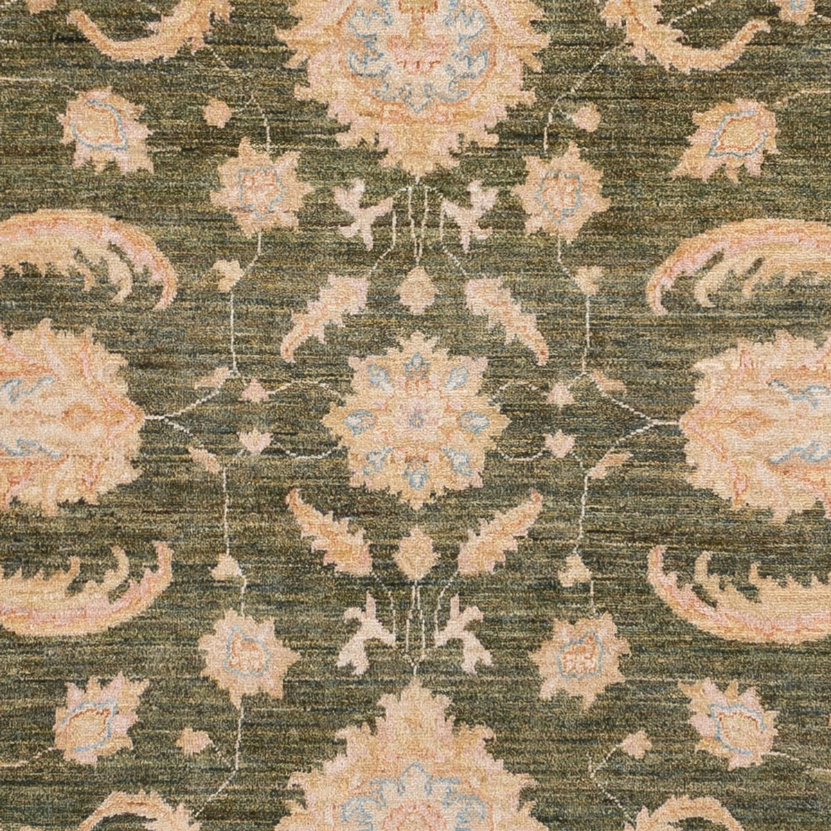 Tapis Ziegler - 299 x 247 cm - vert