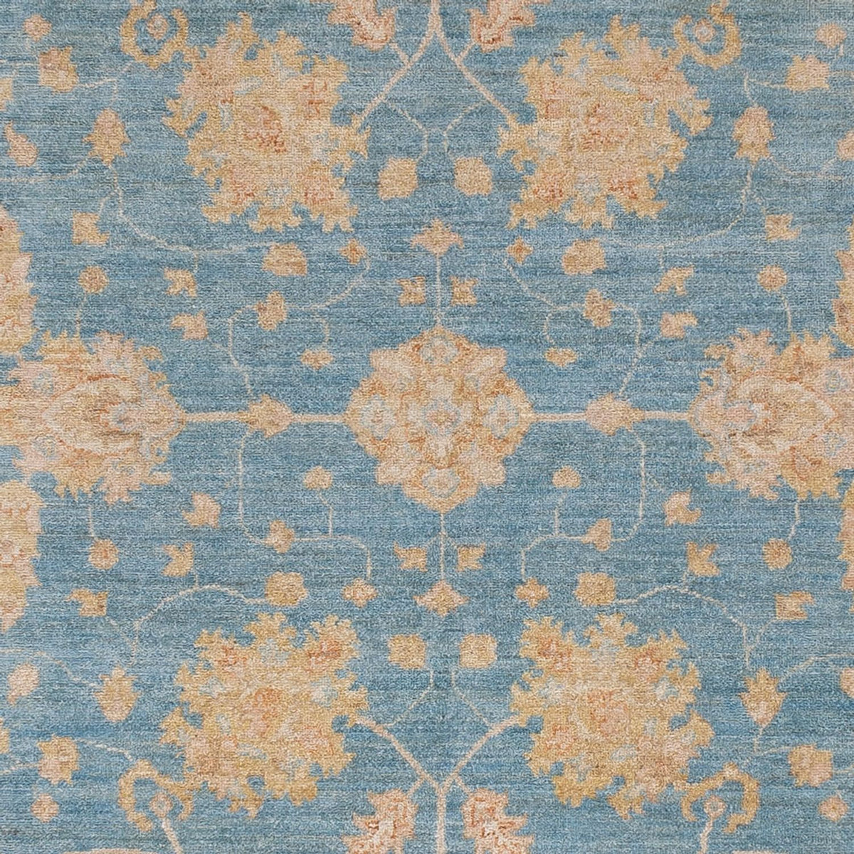 Tapis Ziegler - 308 x 252 cm - bleu clair