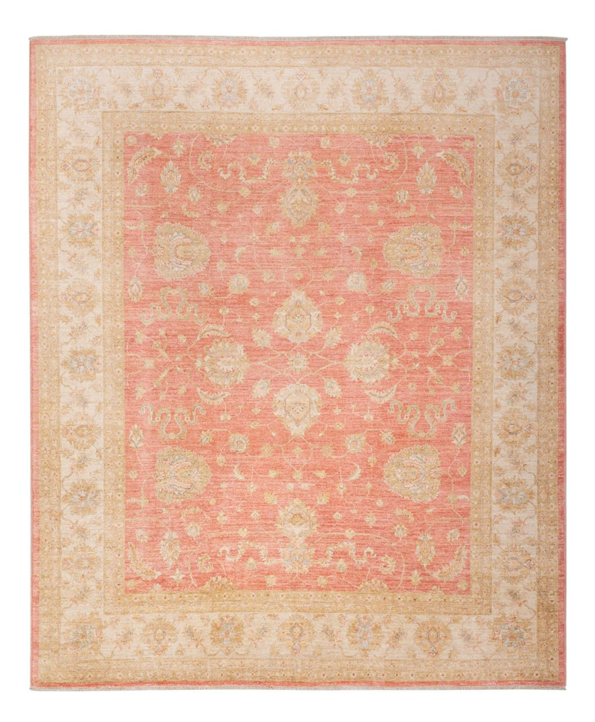 Tapis Ziegler - 301 x 254 cm - rouge clair