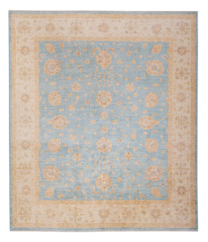 Tapis Ziegler - 295 x 256 cm - bleu clair