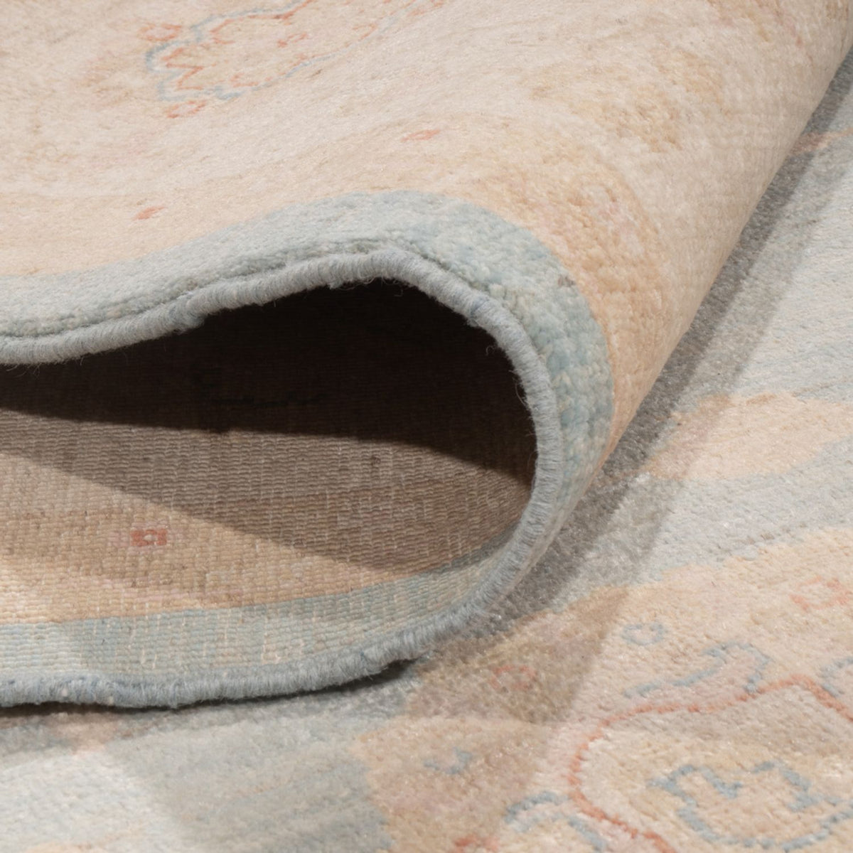 Tapis Ziegler - 295 x 256 cm - bleu clair