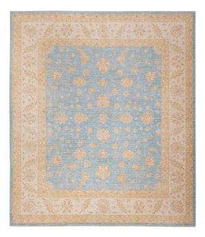 Tapis Ziegler - 302 x 258 cm - bleu clair