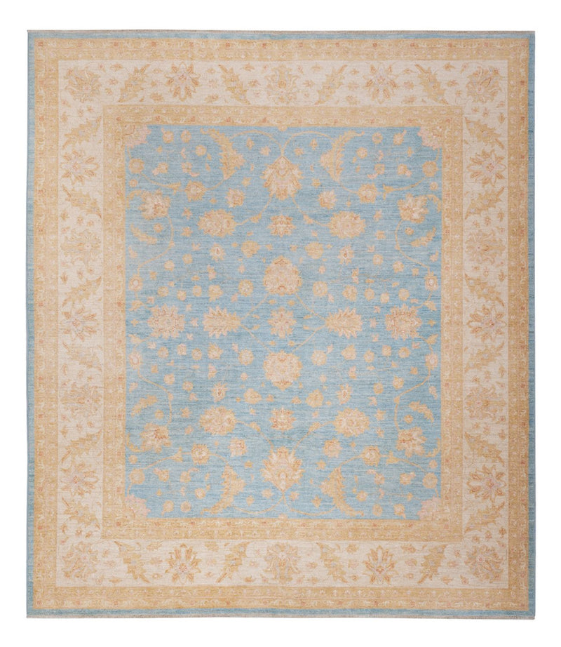 Tapis Ziegler - 302 x 258 cm - bleu clair