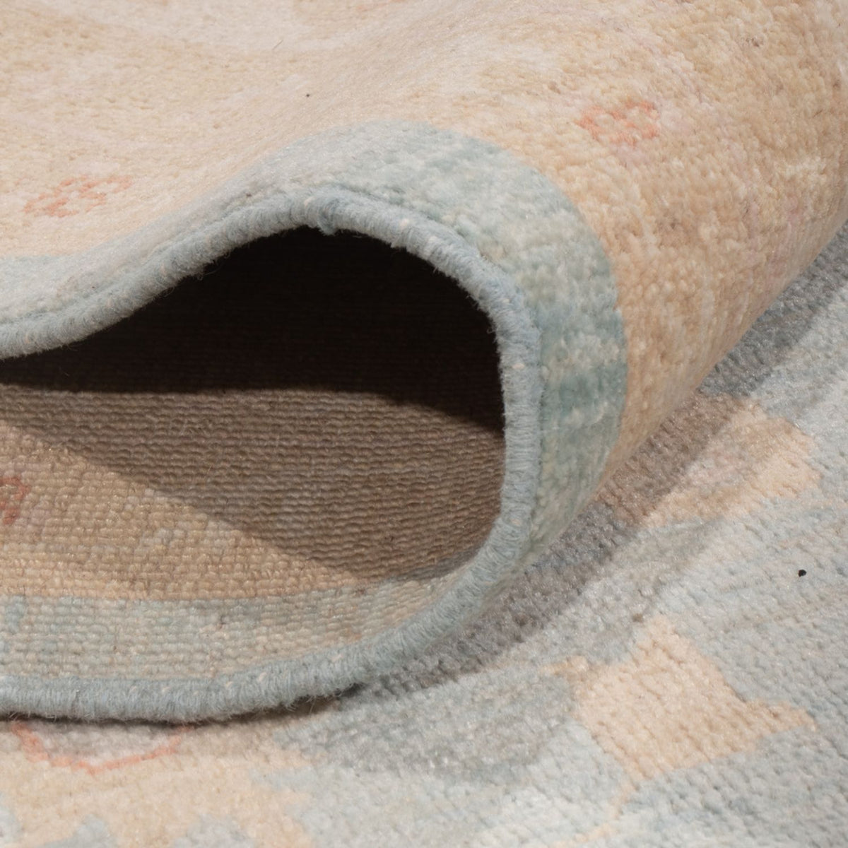 Tapis Ziegler - 302 x 258 cm - bleu clair