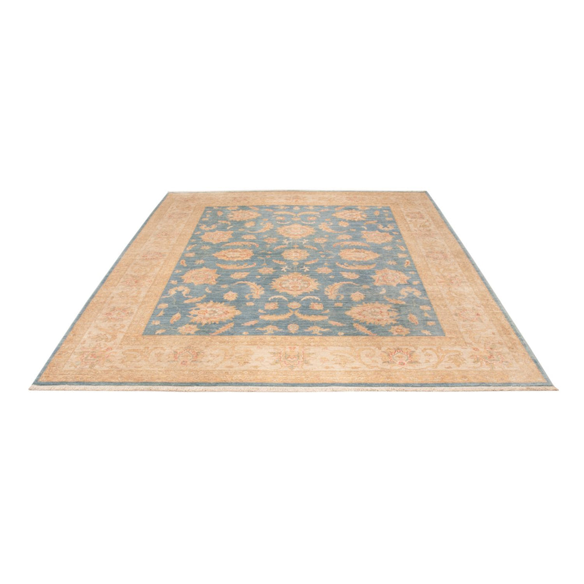 Tapis Ziegler - 297 x 255 cm - bleu clair