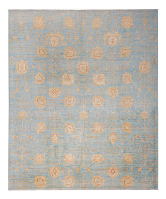 Tapis Ziegler - 299 x 253 cm - bleu clair