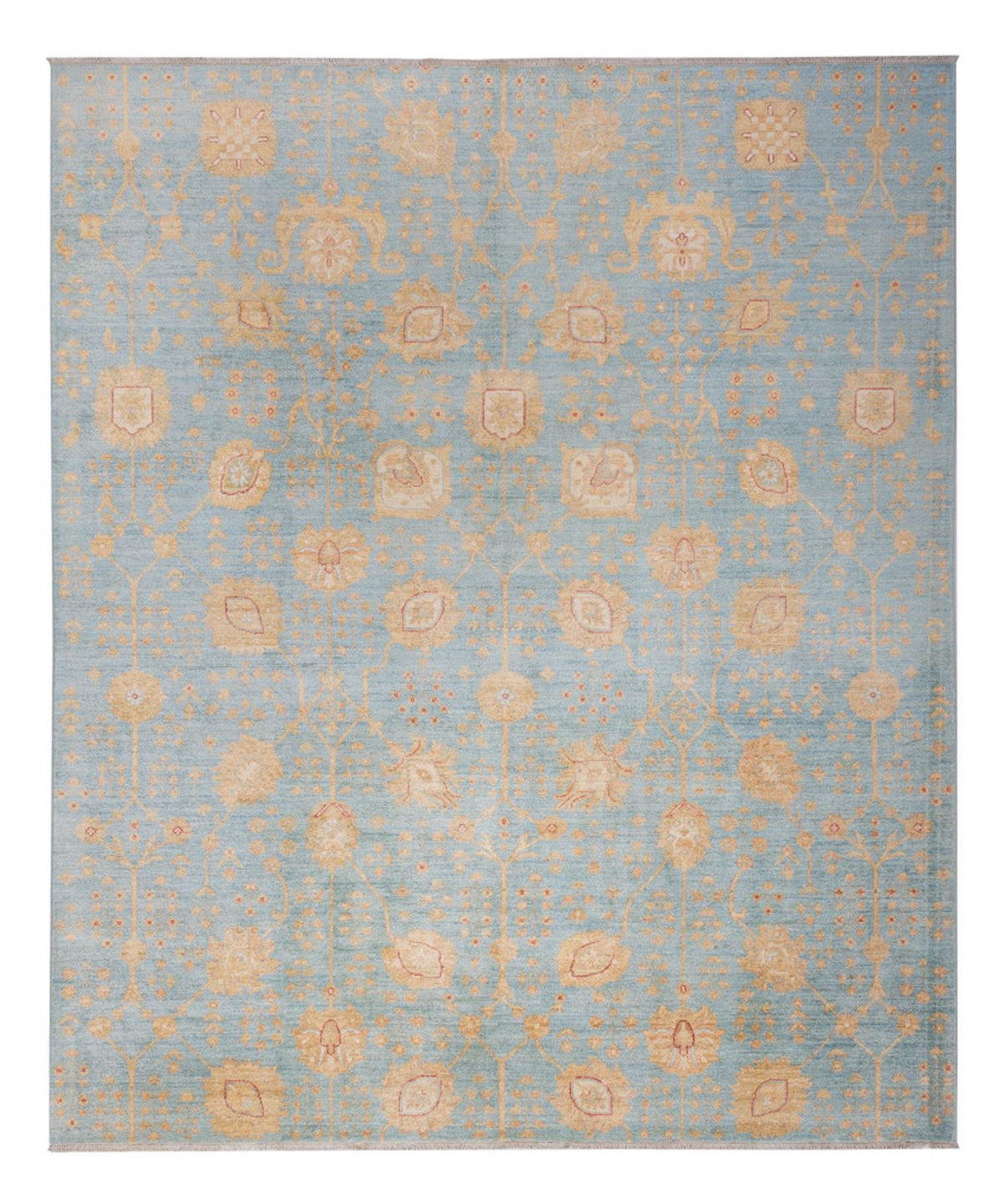 Tapis Ziegler - 299 x 253 cm - bleu clair