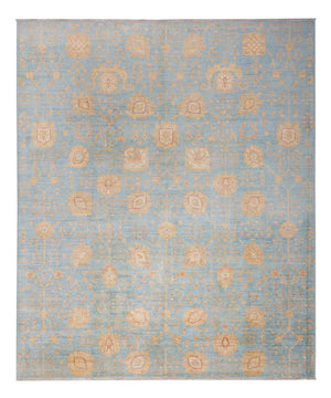 Tapis Ziegler - 299 x 253 cm - bleu clair