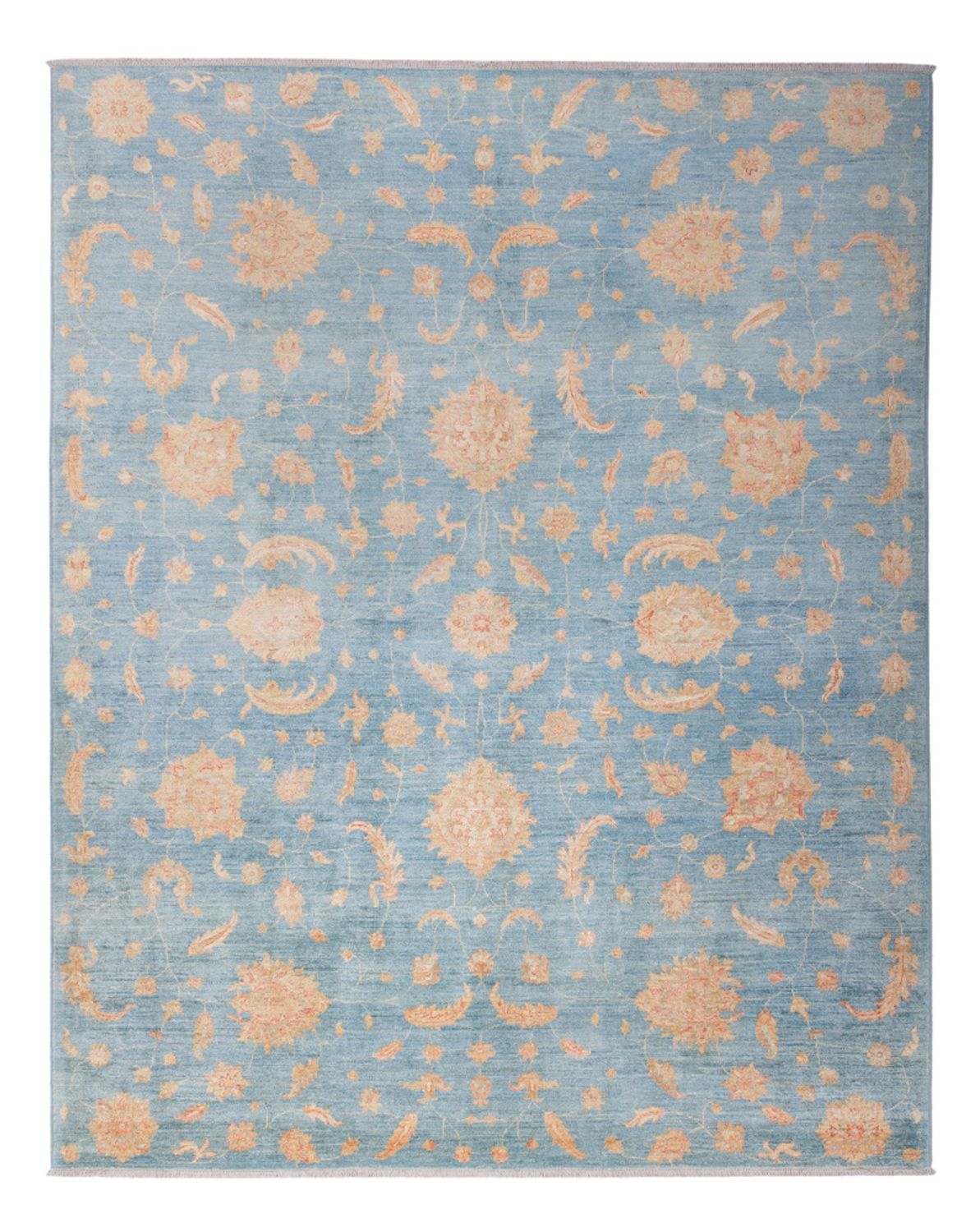 Tapis Ziegler - Moderne - 309 x 252 cm - bleu clair