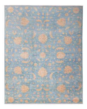 Tapis Ziegler - Moderne - 309 x 252 cm - bleu clair