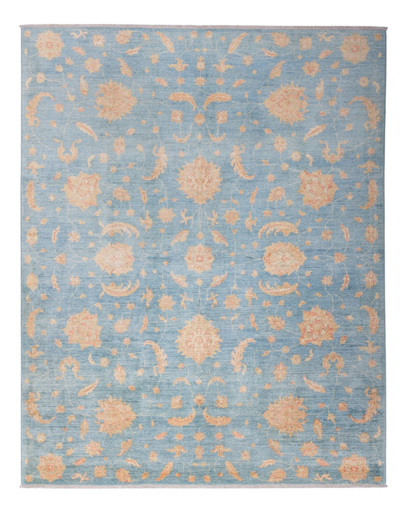 Tapis Ziegler - Moderne - 309 x 252 cm - bleu clair