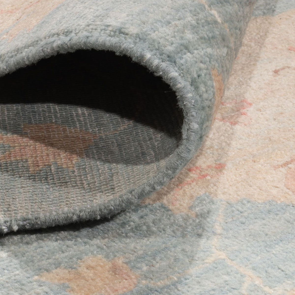 Tapis Ziegler - Moderne - 309 x 252 cm - bleu clair