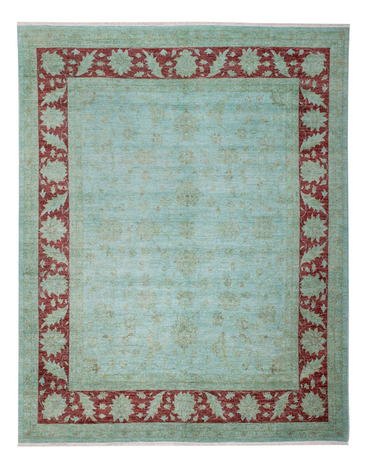 Tapis Ziegler - 309 x 250 cm - bleu clair