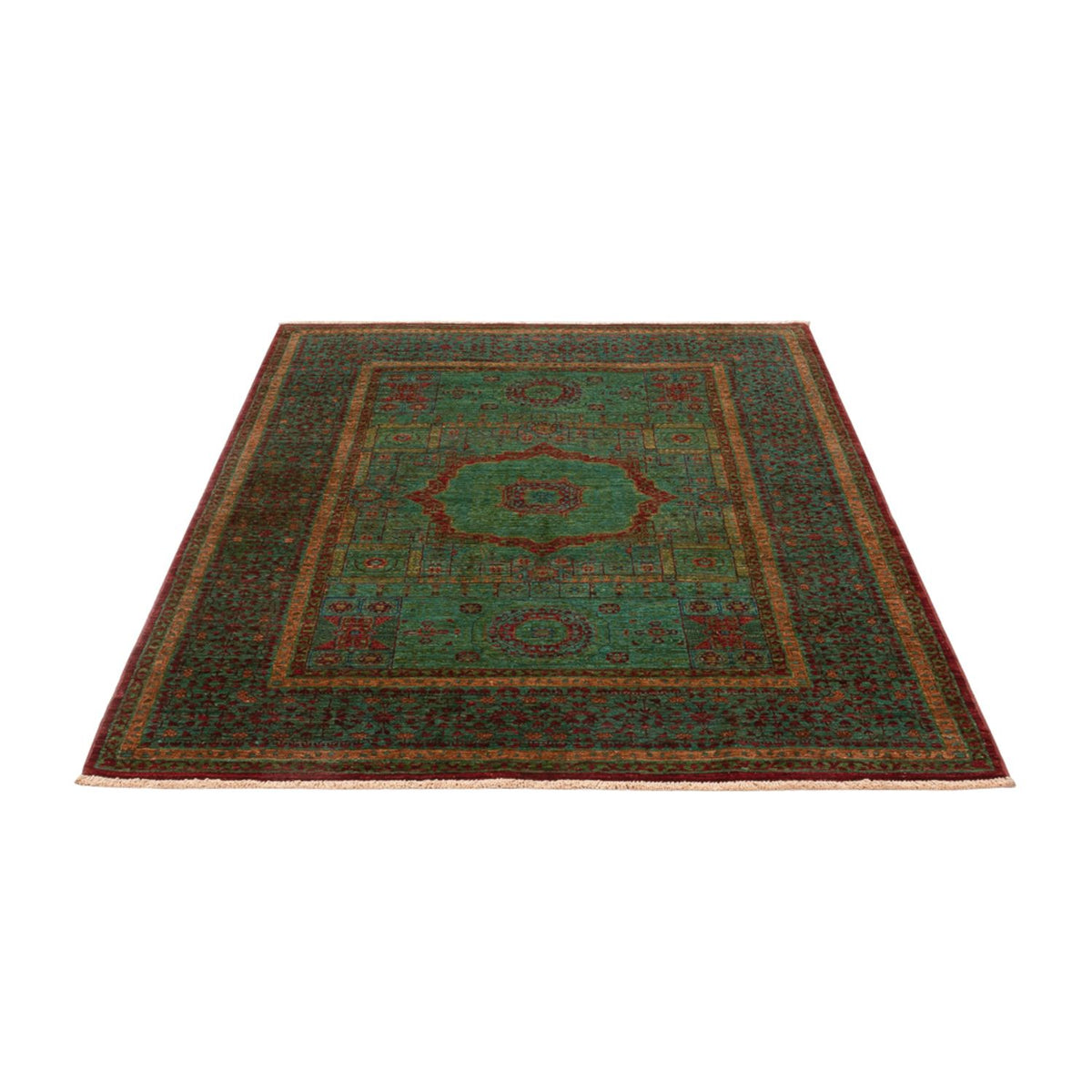 Tapis Ziegler - Ariana - 179 x 124 cm - vert