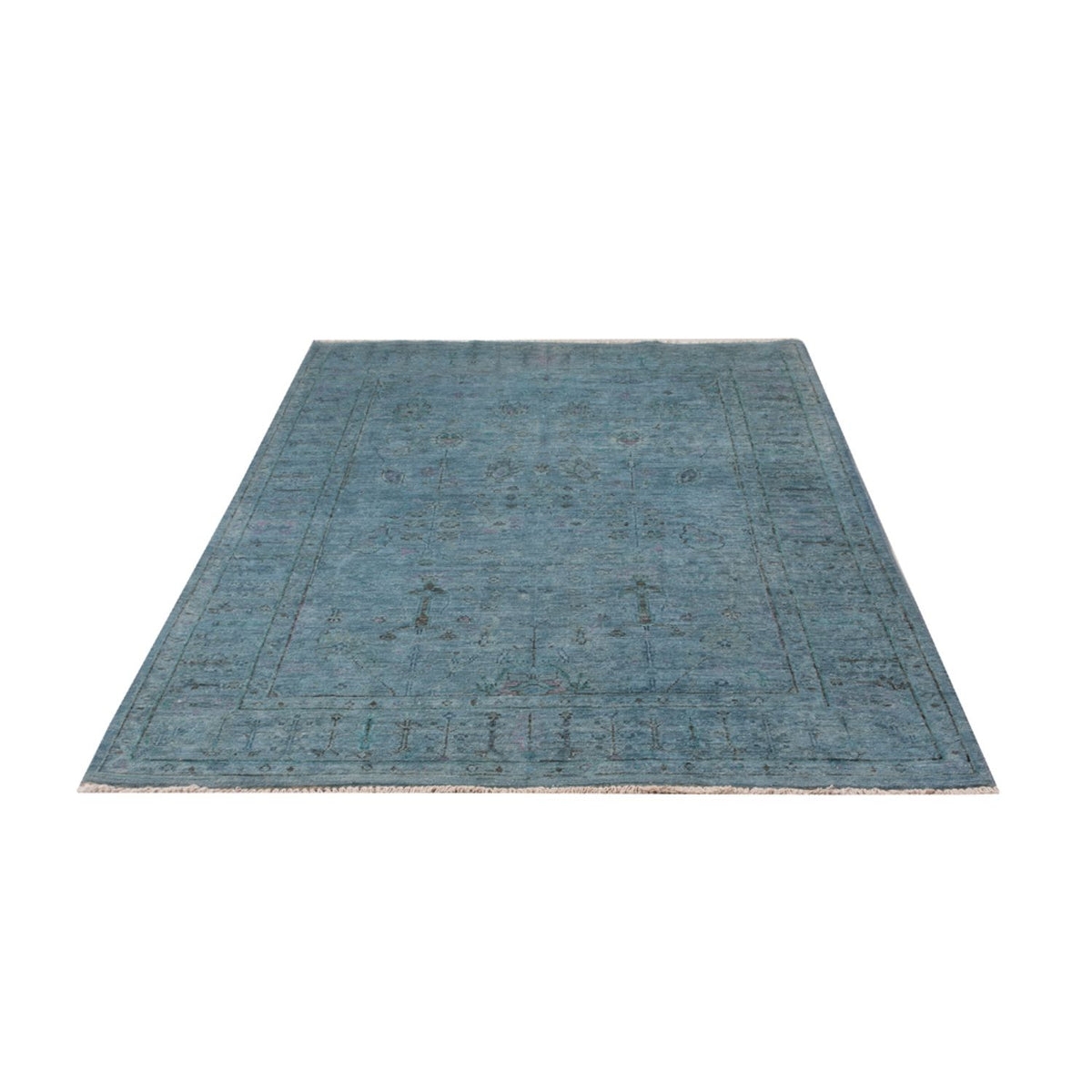 Tapis Ziegler - Shal - 189 x 124 cm - bleu clair