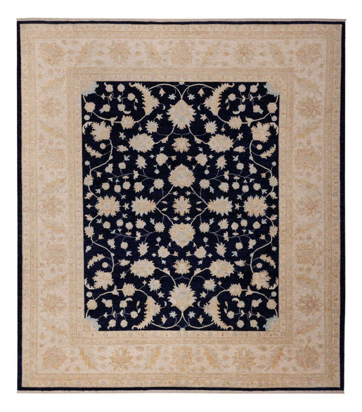 Tapis Ziegler - 290 x 259 cm - noir