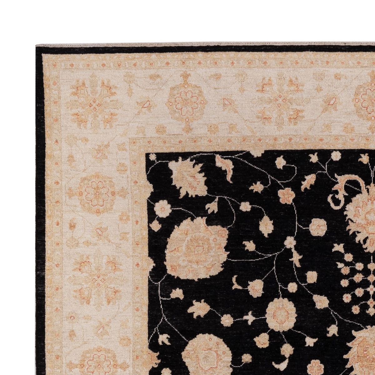 Tapis Ziegler - 303 x 258 cm - noir