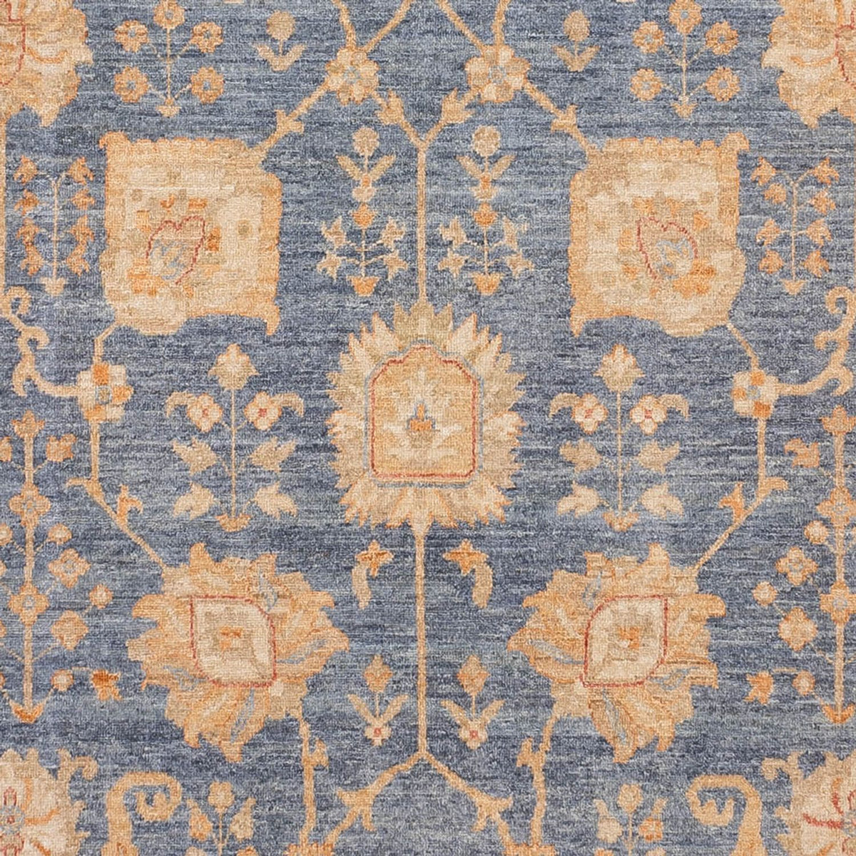 Tapis Ziegler - 292 x 249 cm - bleu