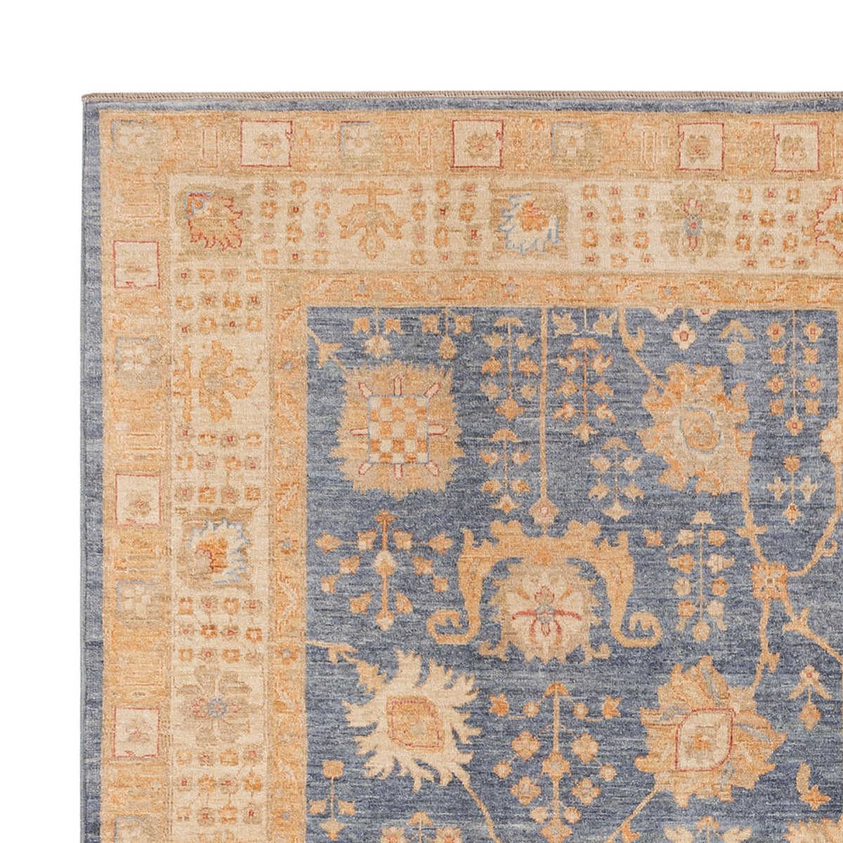 Tapis Ziegler - 292 x 249 cm - bleu