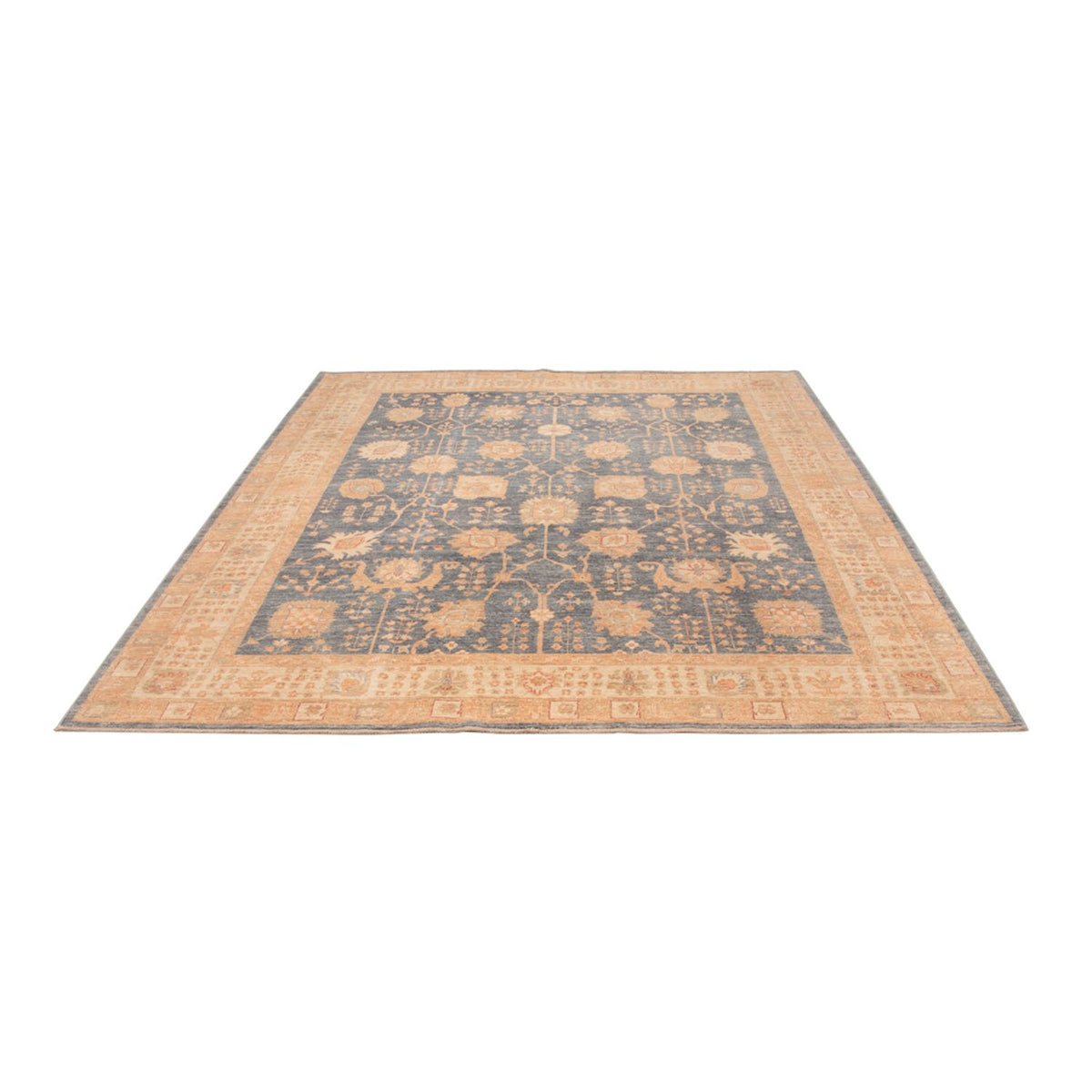 Tapis Ziegler - 292 x 249 cm - bleu