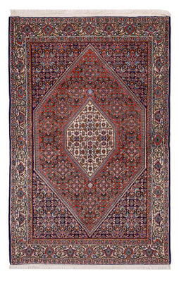 Tapis persan - Bidjar - 166 x 112 cm - rouge