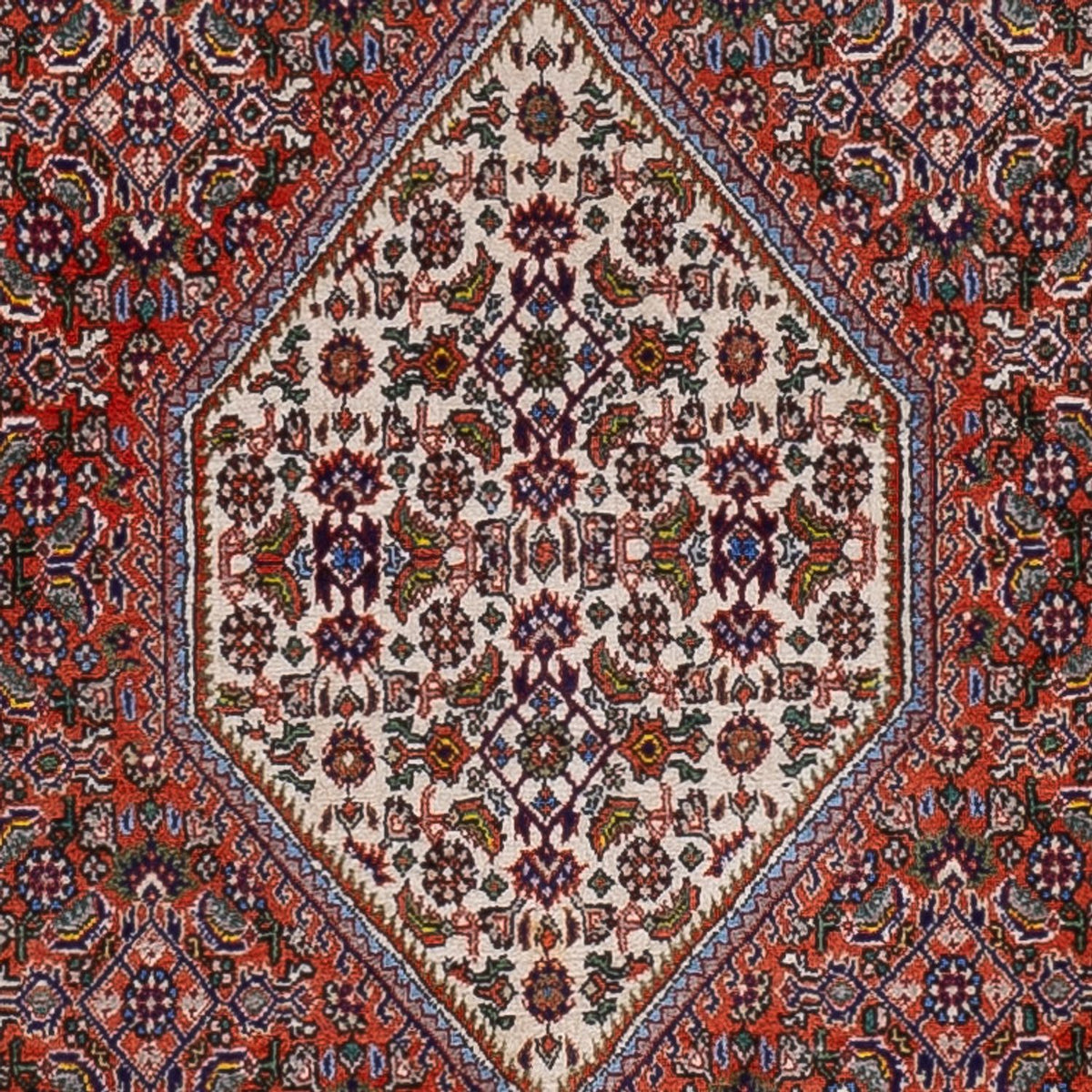 Tapis persan - Bidjar - 166 x 112 cm - rouge