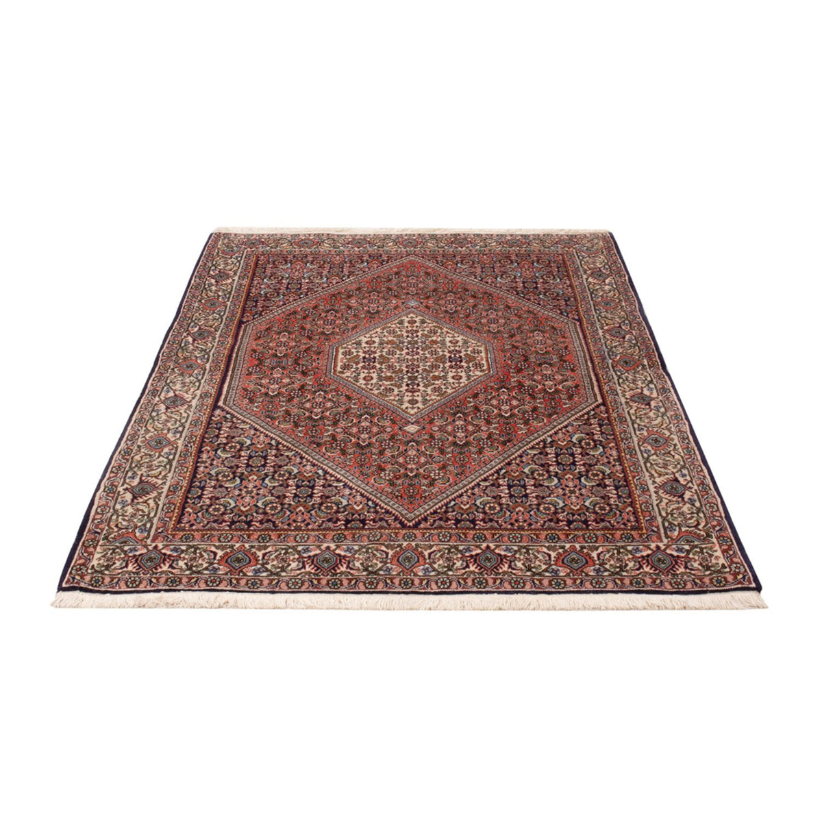 Tapis persan - Bidjar - 166 x 112 cm - rouge