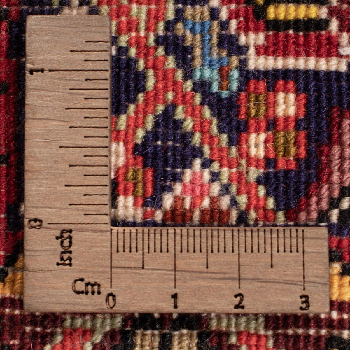 Tapis persan - Bidjar - 166 x 112 cm - rouge