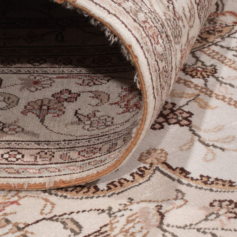 Seidenteppich - China Seide - 183 x 122 cm - creme