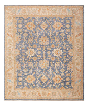 Tapis Ziegler - 297 x 252 cm - bleu