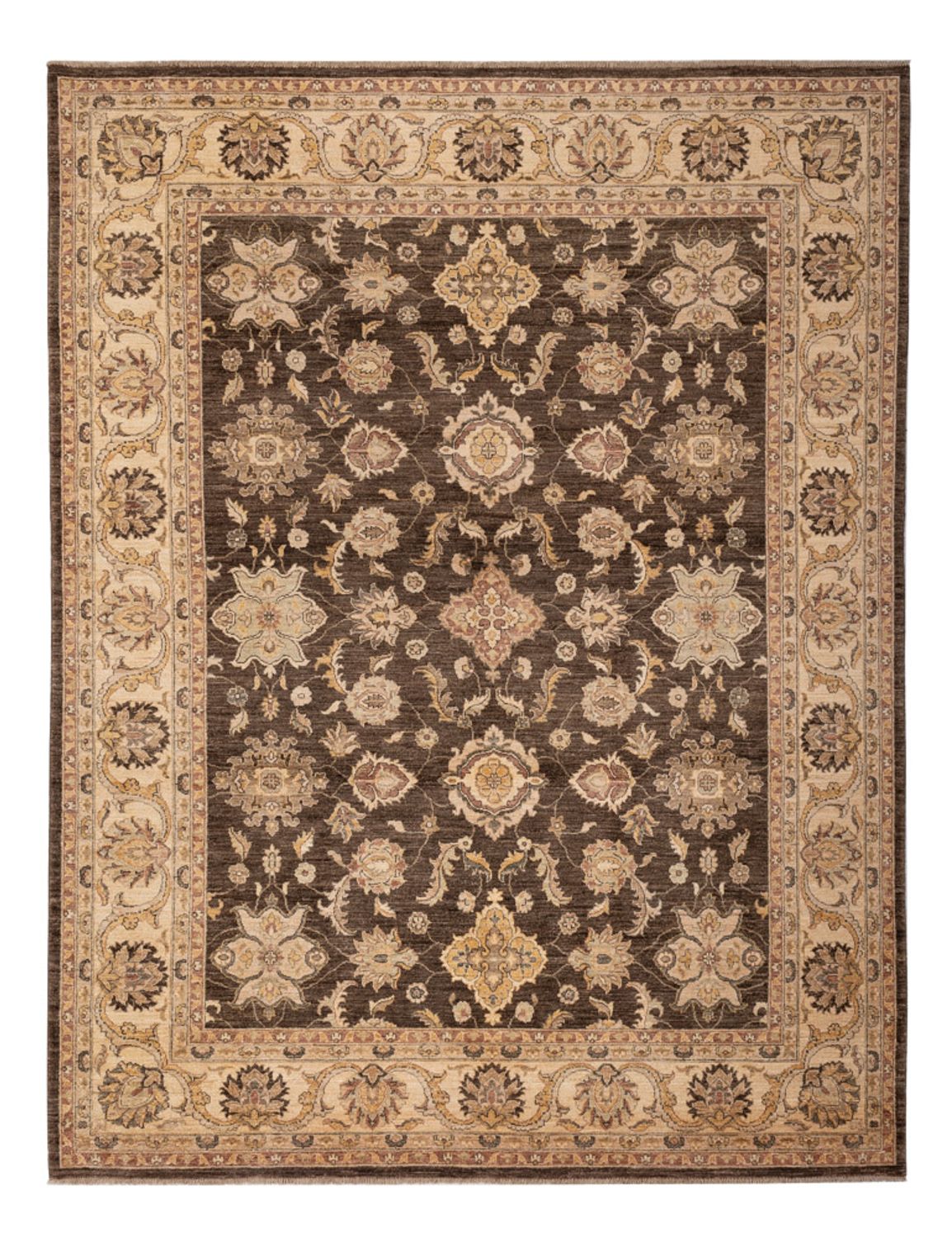 Tapis Ziegler - 319 x 252 cm - marron