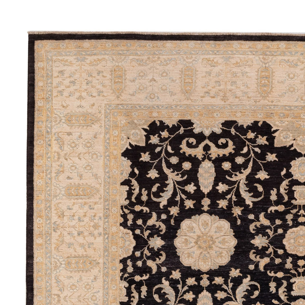 Tapis Ziegler - 302 x 251 cm - noir