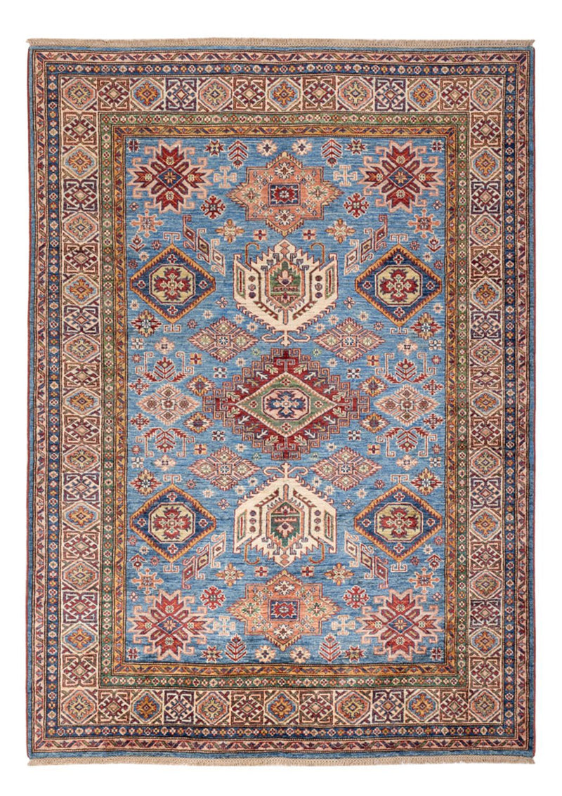 Tapis Ziegler - Kazak - 241 x 173 cm - bleu clair